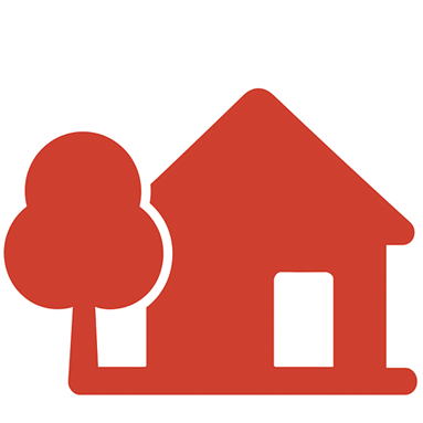 Residential Camp Icon